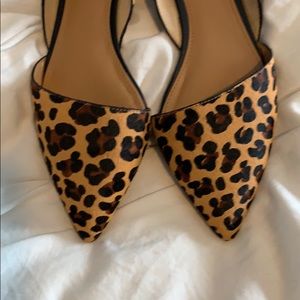 JCrew Calf Hair Flats